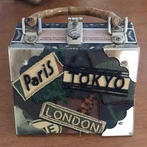 Very cute beaded cigar box purse